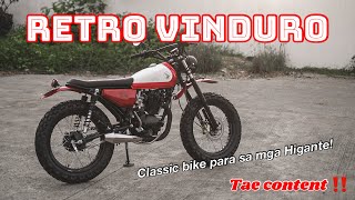 Retro Vinduro build  Honda TMX 125  La Garahe Motorcycles ⚒ [upl. by Nnanaej]