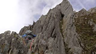 Cneifion Arete Glyders Snowdonia N Wales [upl. by Wallace]