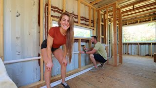 CHANGE OF PLANS amp Plumbing Our Shipping Container Home [upl. by Jeanna52]