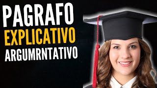 Como Elaborar um paragrafo explicativo ou argumentativo Como fazer um TCC [upl. by Sapowith]