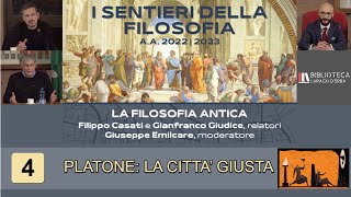 I sentieri della filosofia  quotPlatone la città giustaquot [upl. by Vidda630]