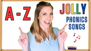 A  Z Phonics Letter Sound Songs  Alphabet Letter Sound Songs  Jolly Phonics Song With Lyrics [upl. by Hunt]