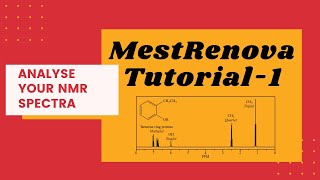 How to use MestRenova  Basic Tutorial 1  NMR Spectra Analysis [upl. by Grogan]