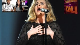 Video Adele 2013 Winning Grammy Performance REVIEW [upl. by Ynolem]