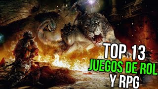 13 MEJORES JUEGOS de ROL y RPG para PC 👌 [upl. by Rains155]