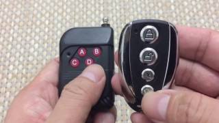 How to use Blue light remote control Duplicator [upl. by Eidnyl]