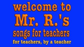 Mr Rs Songs for Teaching [upl. by Vanna]