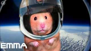 re Felix Baumgartners supersonic freefall from 128k Mission Highlights Mrs Emma the Hamster jump [upl. by Aihsenet]