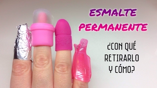 Cómo retirar uñas acrílicas sin torno eléctrico [upl. by Willing]