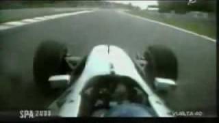 Schumacher vs Hakkinen Spa 2000 [upl. by Winstonn]