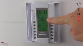 Honeywell TH115 Thermostat Setup Instructions [upl. by Asiluj]