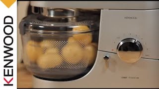 Kenwood Potato Peeler AT445  Kitchen Machine Attachment [upl. by Oilegor]