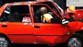 PEUGEOT 205 crash test [upl. by Torrey527]