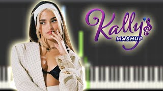 Unísono  Kallys Mashup Cast  Instrumental Piano Tutorial  Partitura  Karaoke  MIDI [upl. by Eisle]