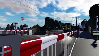 Bawtry Road Station Level Crossing  Roblox 09052024 [upl. by Yelad]