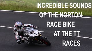 NORTON SG6 AT THE 2017 ISLE OF MAN TT RACES [upl. by Ylicic657]