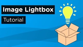 Simple Image Lightbox Tutorial [upl. by Riay143]