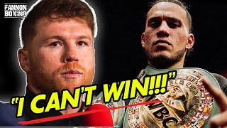 BREAKING CANELO ALVAREZ ADMITS DAVID BENAVIDEZ TOO DANGEROUS REJECT 55M TO CHERRY PICK MUNGUIA [upl. by Bartlett]