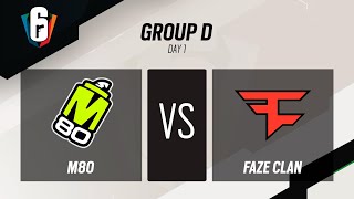 M80 vs FaZe Clan  Six Invitational 2023 – Group Stage – Day 1 [upl. by Anelav132]