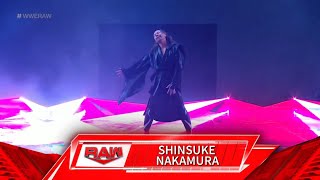 Shinsuke Nakamura Entrance  WWE Monday Night Raw December 11 2023 [upl. by Lorita]