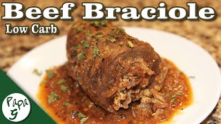 Beef Braciole – Delicious Italian Recipe [upl. by Mccahill]