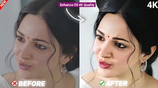 How to Enhance Video 4K Quality in Android  Enhance Video 4K  Convert Normal Video To 4K ULTRA HD [upl. by Nyladnek]