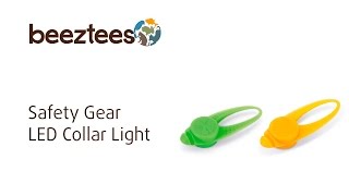 Beeztees Safety Gear  LED Collar Light [upl. by Ahsieket]