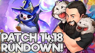 Patch 1418 Rundown  TFT Magic amp Mayhem  Teamfight Tactics [upl. by Cathie349]