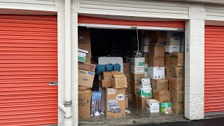 Antique Haul 1000 Vintage Home Decor Boxes Found Inside Abandoned Storage Locker [upl. by Eirolam660]