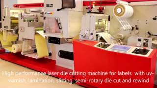 Laser Die Cutter For Labels [upl. by Findlay631]