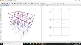 Fixedbase vs Baseisolated Building in SAP2000 [upl. by Laeira]