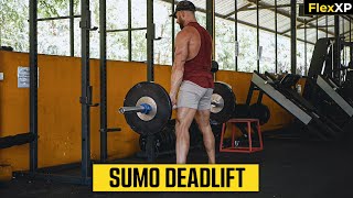 Sumo Deadlift Form amp Tutorial Guide 30 Seconds  FlexXP [upl. by Cobby842]