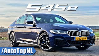 BMW 5 Series G30 LCI 545e  REVIEW on AUTOBAHN by AutoTopNL [upl. by Sabba]