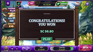 LuckyLand Casino Slow Bonus Day [upl. by Nauqram]