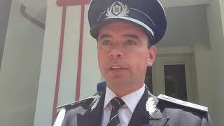 Bogdan Despescu seful Politiei Romana la Scoala de Politie Campina [upl. by Ellednek]