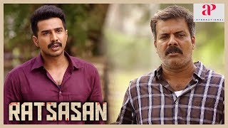 Ratsasan Movie Fight Scene  Vishnu Vishal saves Amala Paul from goons  Ramdoss [upl. by Drawyah]