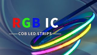 COB RGB Addressable LED Strip Lights [upl. by Boorer]