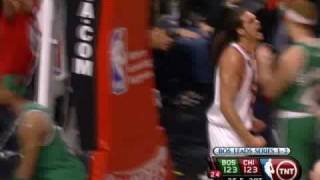 Joakim Noah Steals the Ball and Breaks for the Slam [upl. by Lewak]