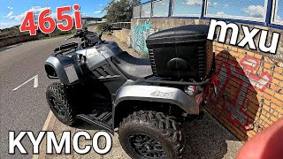 nouveau quad kymco mxu 465i on va tester ca avec les potes 7quads canam cforce kymco bourbier [upl. by Ladnyc]