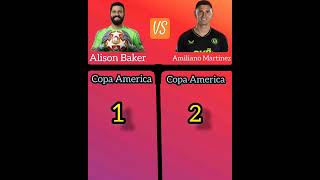 Alison Baker vs Amiliano Martinez football shorts viral compare career [upl. by Garlinda]