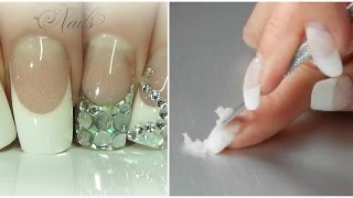 DIY  How to remove acrylic nails at home [upl. by Ace]