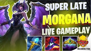 SUPER LATE GAME MORGANA  INSANE DAMAGE  Wild Rift HellsDevil Plus Gameplay [upl. by Keraj919]