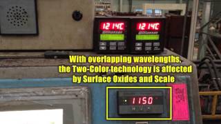 Pyrometer Comparison  Steel Billet [upl. by Einattirb414]