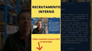 Recrutamento Interno shorts [upl. by Mayman734]