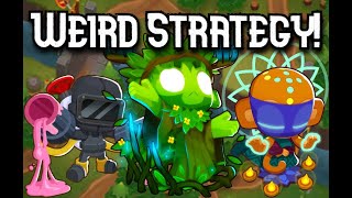 The WEIRDEST Strategy A Ravine CHIMPS Black Border Guide l Update 412 Bloons TD6 [upl. by Mehetabel]