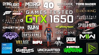 GTX 1650 Test in 40 Games in 2024 [upl. by Halet760]