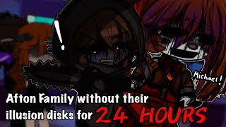 Afton Family Without Their Illusion Disks  Gacha Club [upl. by Megargee876]