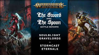 Soulblight Gravelords vs Stormcast Eternals  Age of Sigmar Battle Report  games aos [upl. by Qiratla]