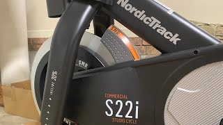 NordicTrack s22i  ASSEMBLY  FIRST RIDE [upl. by Tedric]