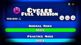 CYCLES FULL VERSION BY TRASO56 GEOMETRY DASH 211 [upl. by Nabe]